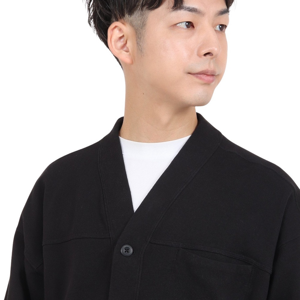 ニューバランス（new balance）（メンズ）900 フレンチテリーカーディガン AMJ35103BK