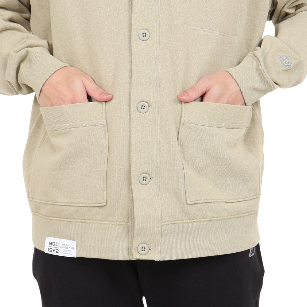 ニューバランス（new balance）（メンズ）900 フレンチテリーカーディガン AMJ35103FUG