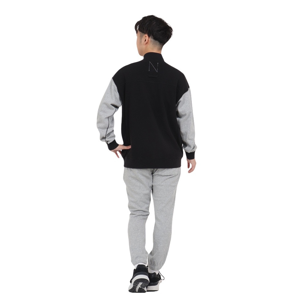 ニューバランス（new balance）（メンズ）900 フレンチテリーバ―シティージャケット AMJ35104BK