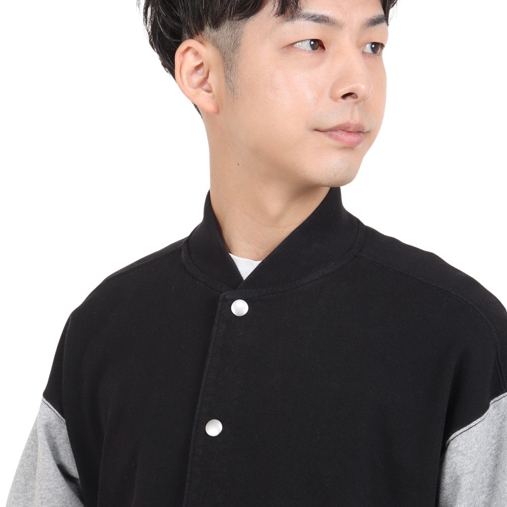 ニューバランス（new balance）（メンズ）900 フレンチテリーバ―シティージャケット AMJ35104BK