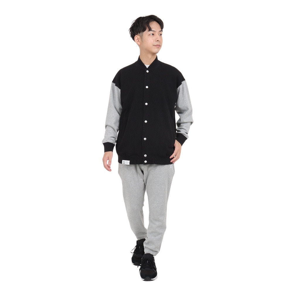 ニューバランス（new balance）（メンズ）900 フレンチテリーバ―シティージャケット AMJ35104BK