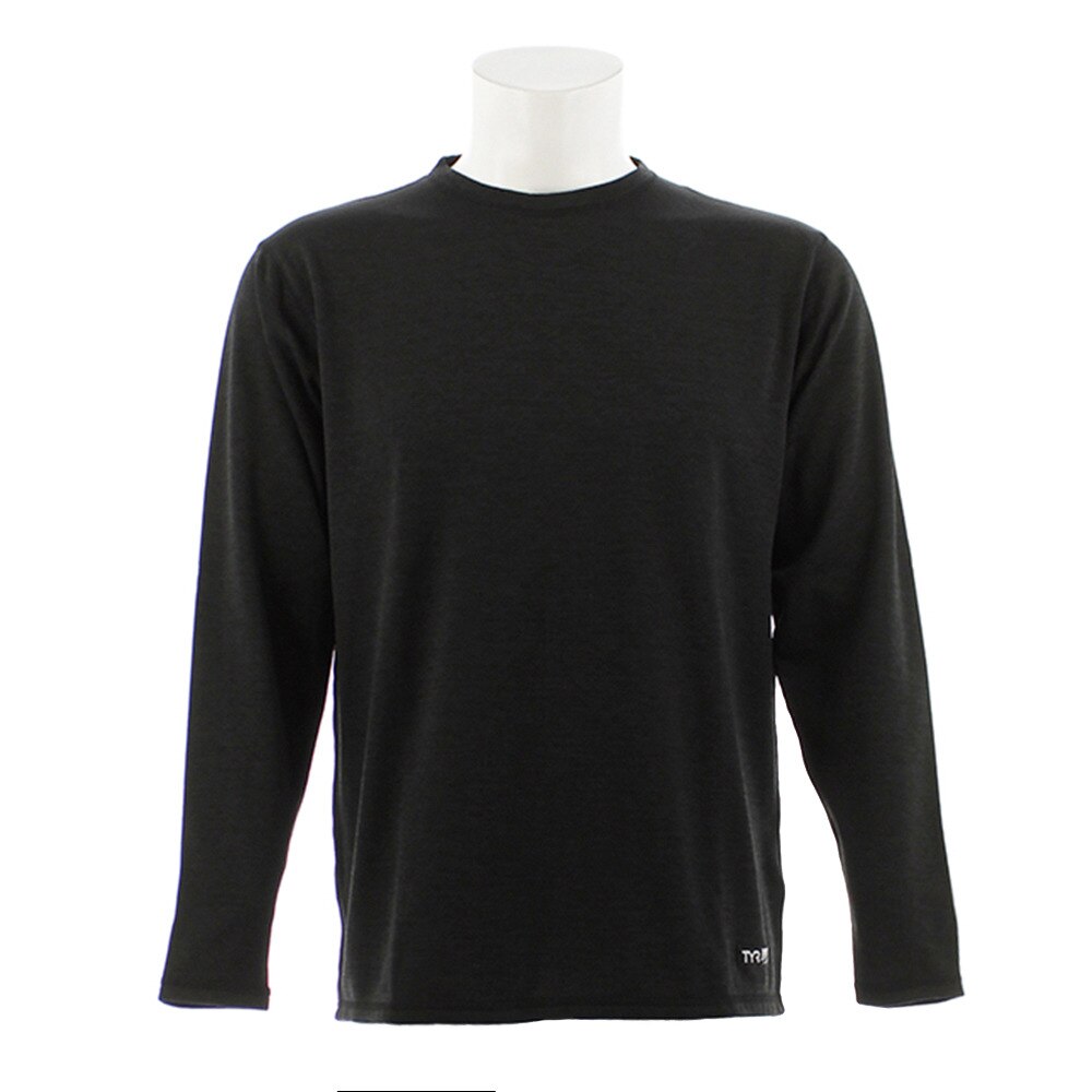  グリッドフリース クルーネック長袖Tシャツ TGFLST-18FRL BLK オンライン価格