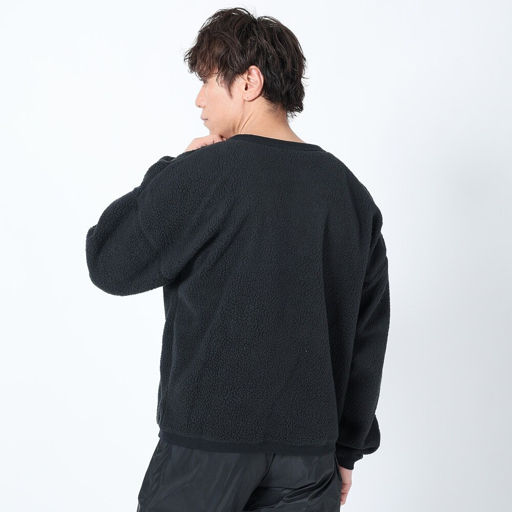 ナイキ（NIKE）（メンズ）クラブ フリース ウィンタライズド クルーネック FB8379-010
