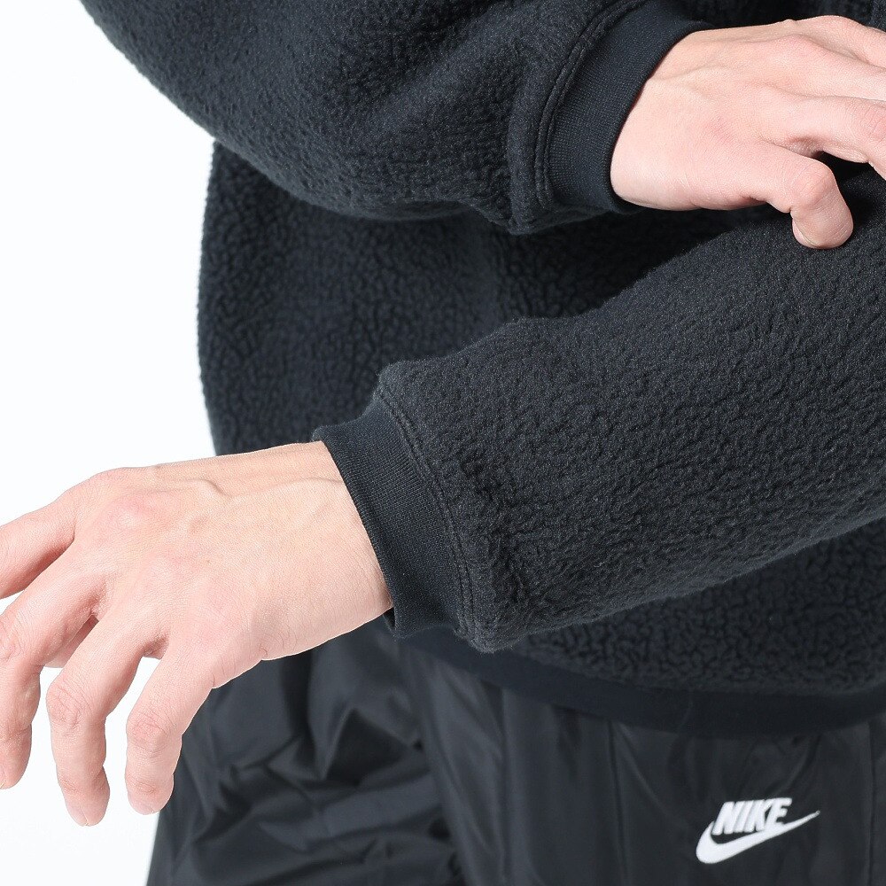 ナイキ（NIKE）（メンズ）クラブ フリース ウィンタライズド クルーネック FB8379-010