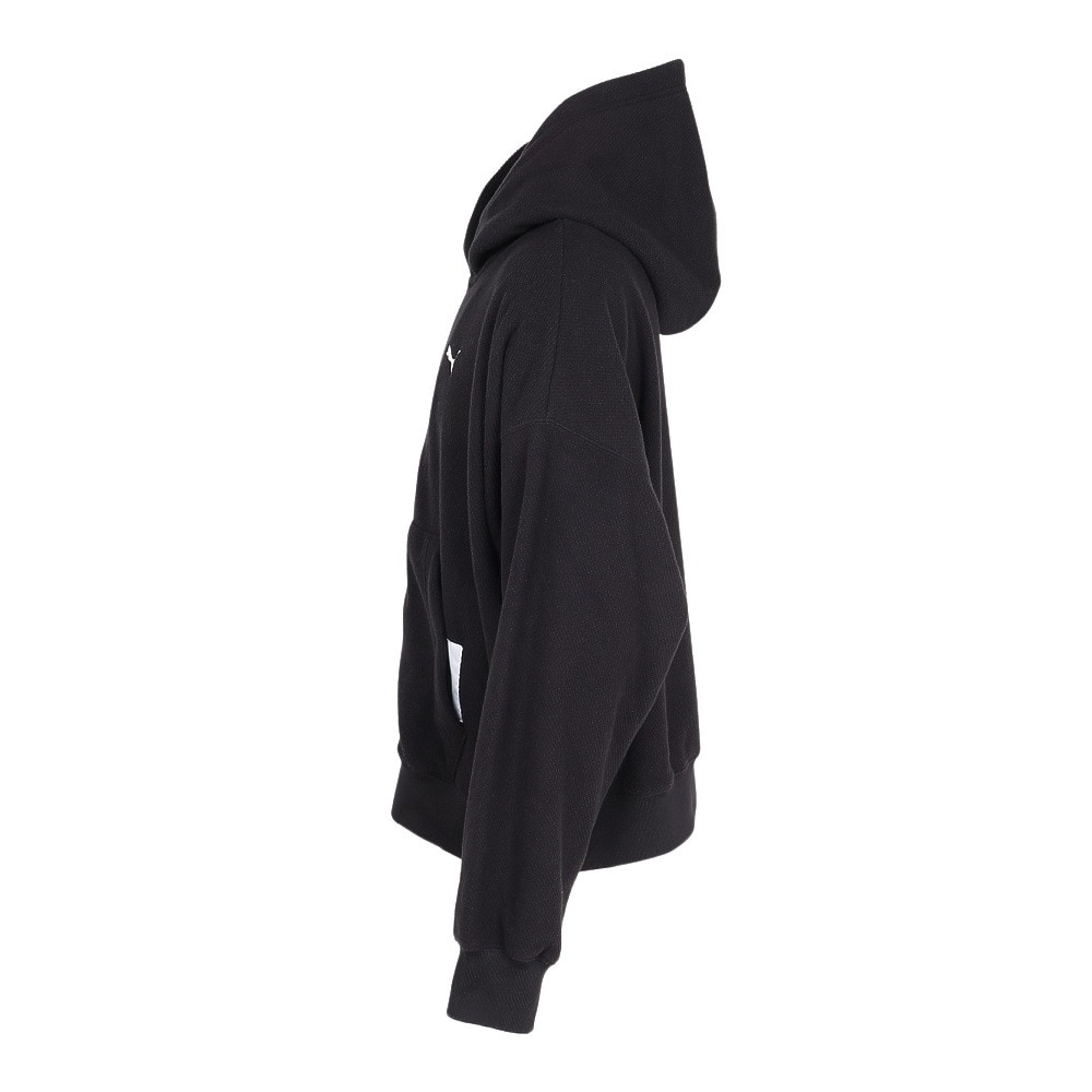 プーマ（PUMA）（メンズ）MWQ フルジップ フーディー 636957 01 BLK