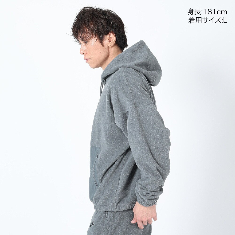 ナイキ（NIKE）（メンズ）クラブ+ POLAR フリース プルオーバー 長袖 フーディ FB8389-068