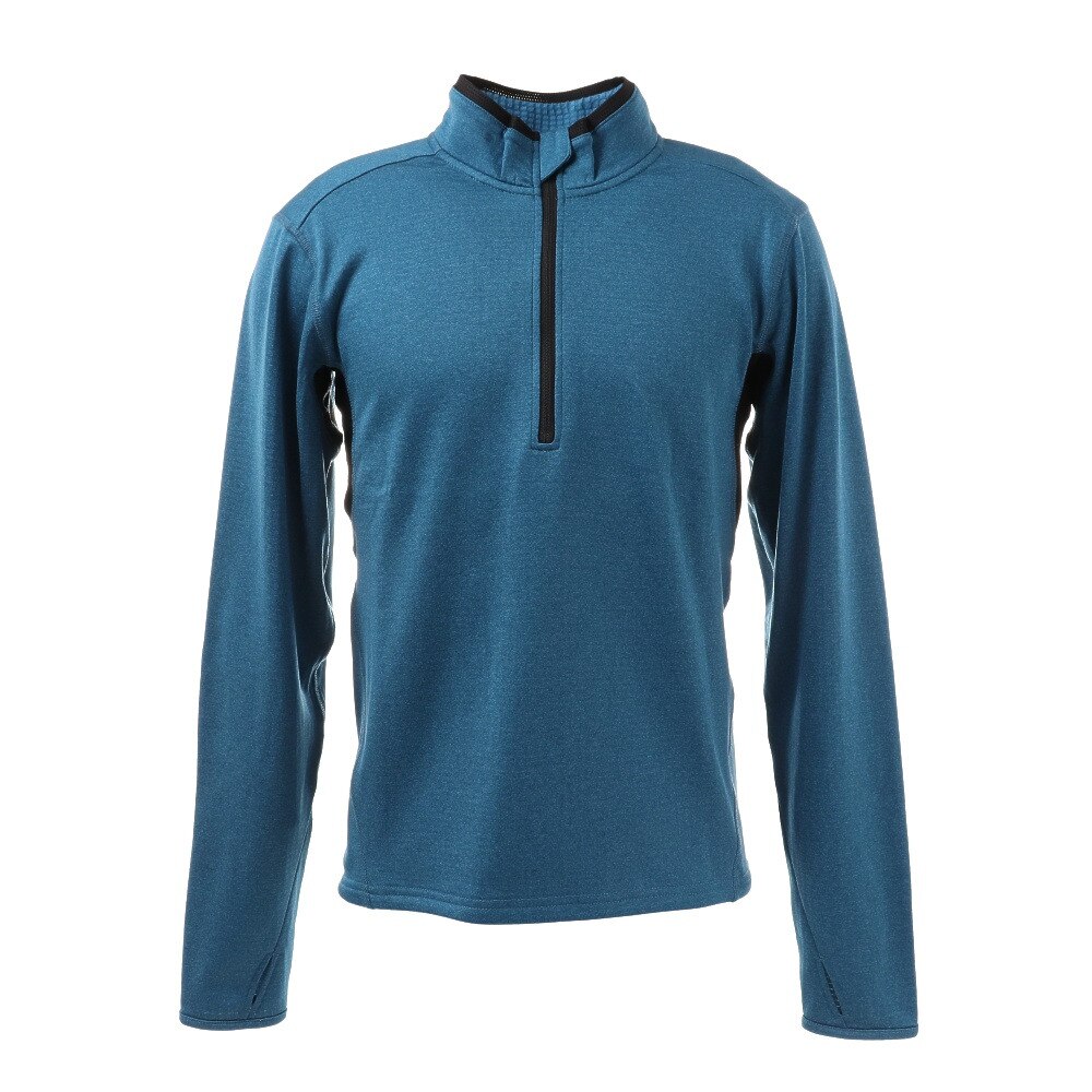  GRID WARM GEAR ハーフジップシャツ 860PG0JY4139 BLU