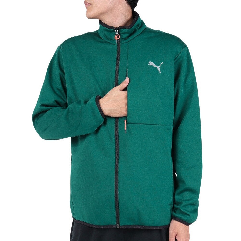 プーマ（PUMA）（メンズ）STYLE TECH フリースジャケット 679537 43 DGRN