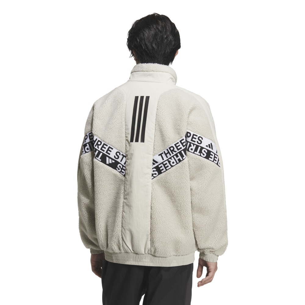 アディダス（adidas）（メンズ）ワーディングパック ルーズフィット ボアジャケット CS116-KA1272