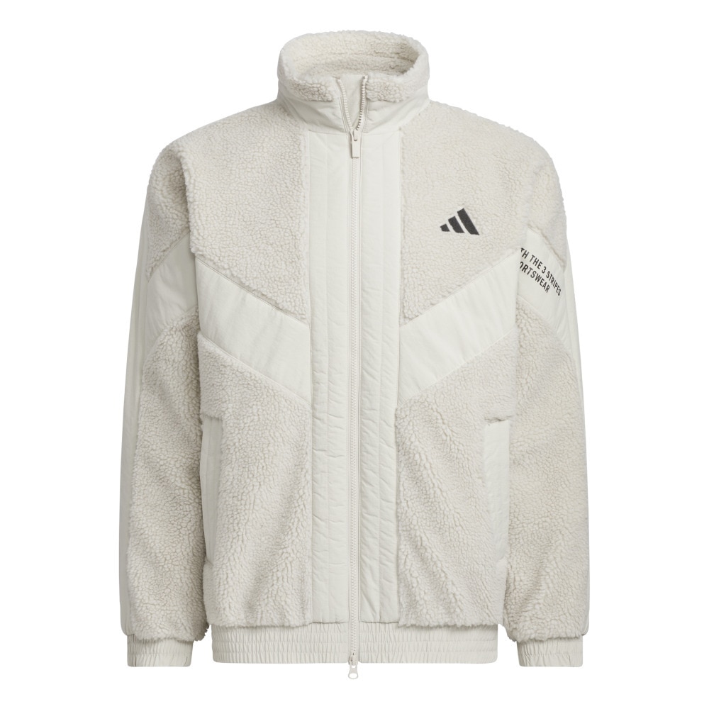 アディダス（adidas）（メンズ）ワーディングパック ルーズフィット ボアジャケット CS116-KA1272