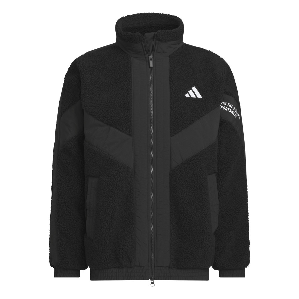 アディダス（adidas）（メンズ）ワーディングパック ルーズフィット ボアジャケット CS116-KA1273