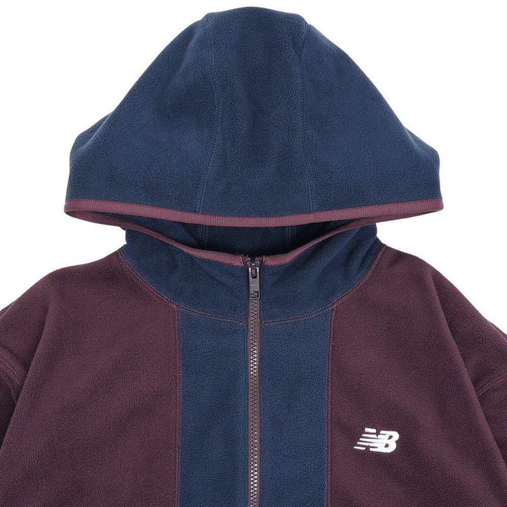 ニューバランス（new balance）（メンズ）フリースフルジップフーディ