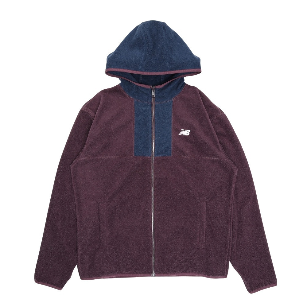 ニューバランス（new balance）（メンズ）フリースフルジップフーディ
