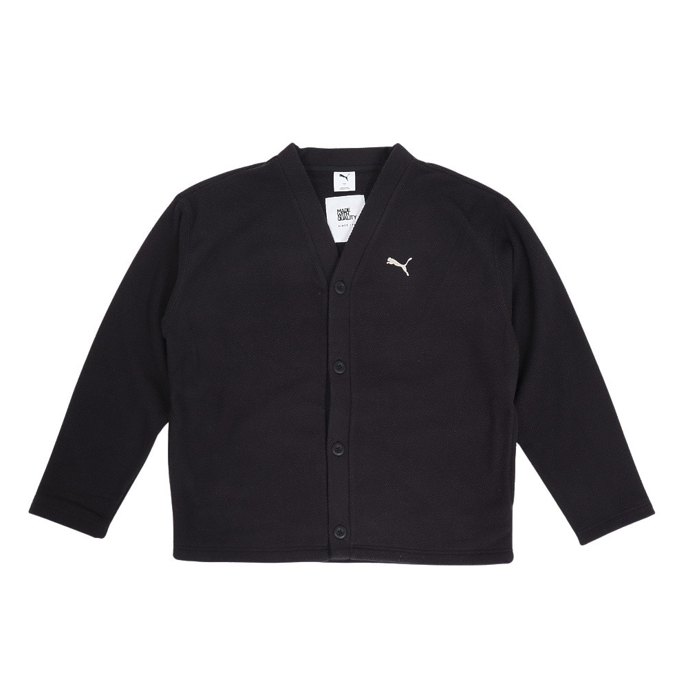 プーマ（PUMA）（メンズ）MWQ カーディガン 636958 01 BLK