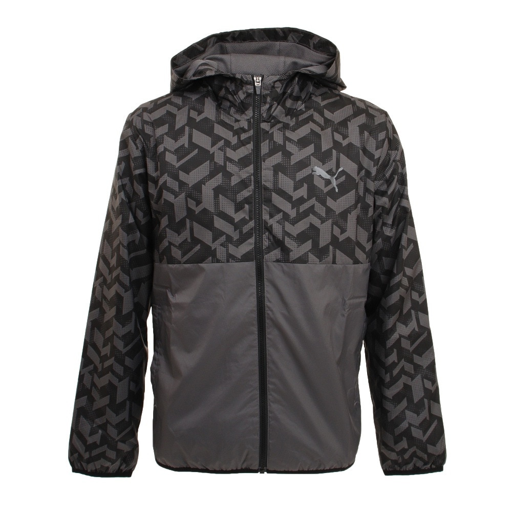 裏メッシュ ウーブン ジャケット 520526 01 BLK