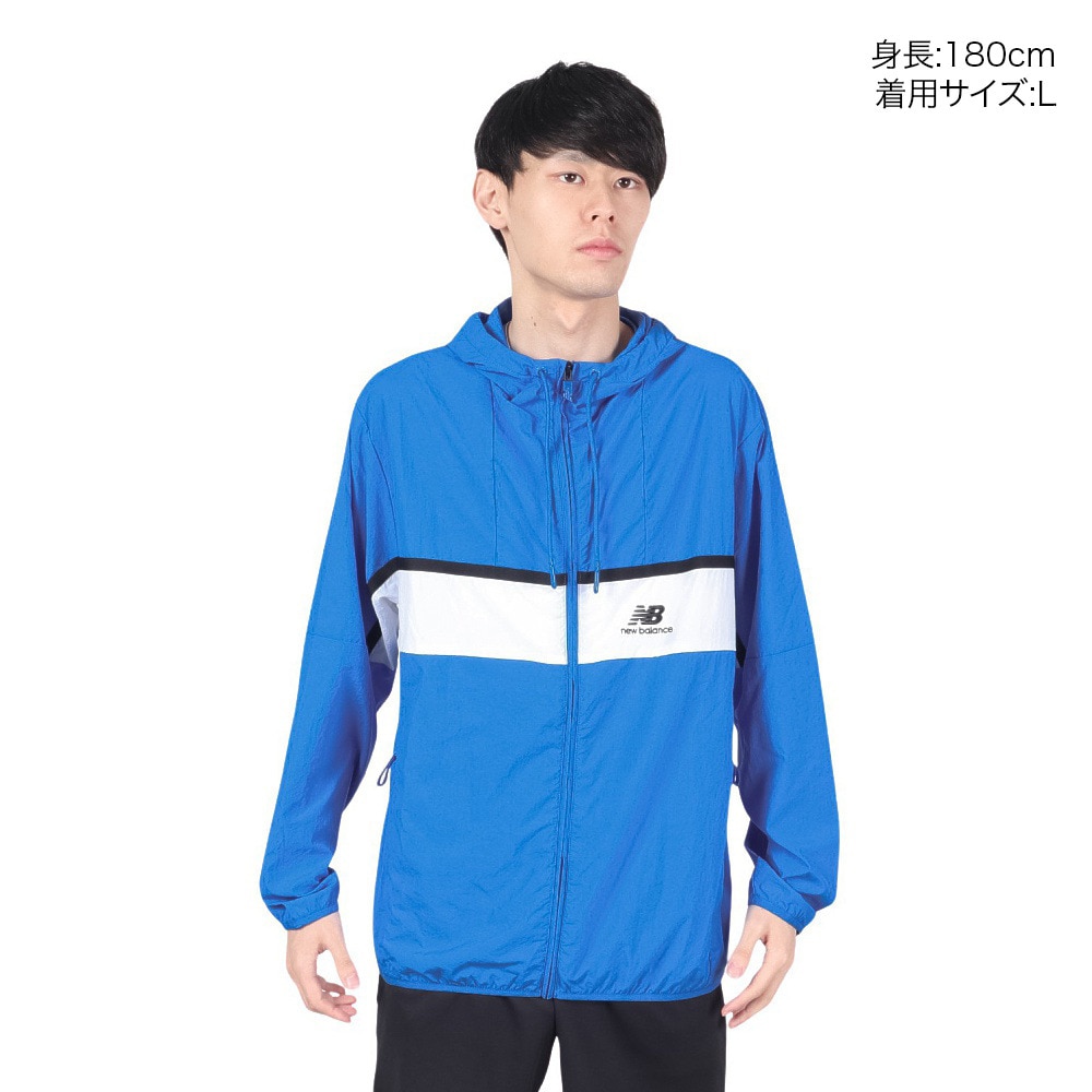 ニューバランス（new balance）（メンズ）Athletics アンプリファイドウインドブレーカージャケット AMJ21500SBU