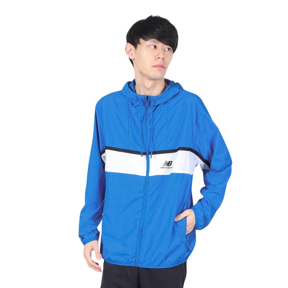ニューバランス（new balance）（メンズ）Athletics アンプリファイドウインドブレーカージャケット AMJ21500SBU