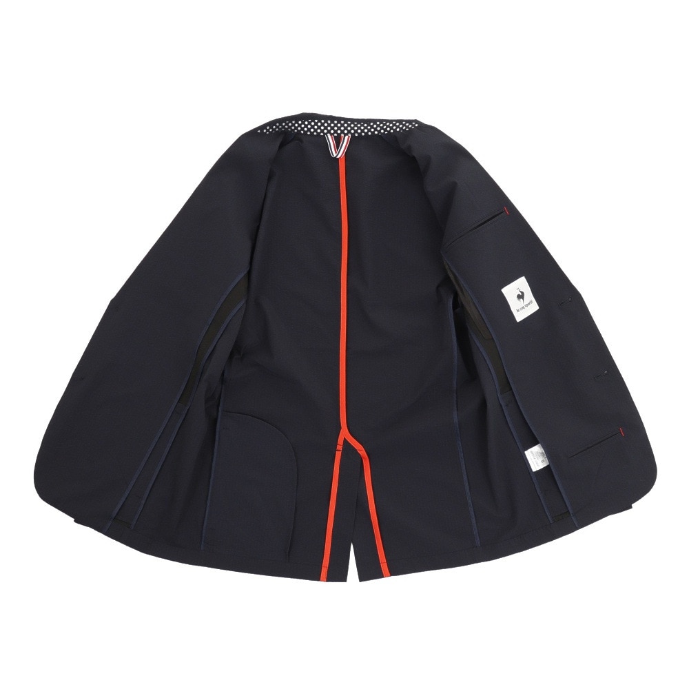 ルコック スポルティフ（Lecoq Sportif）（メンズ）ドライタッチ ストレッチ テーラードジャケット QMMTJF65XB NV