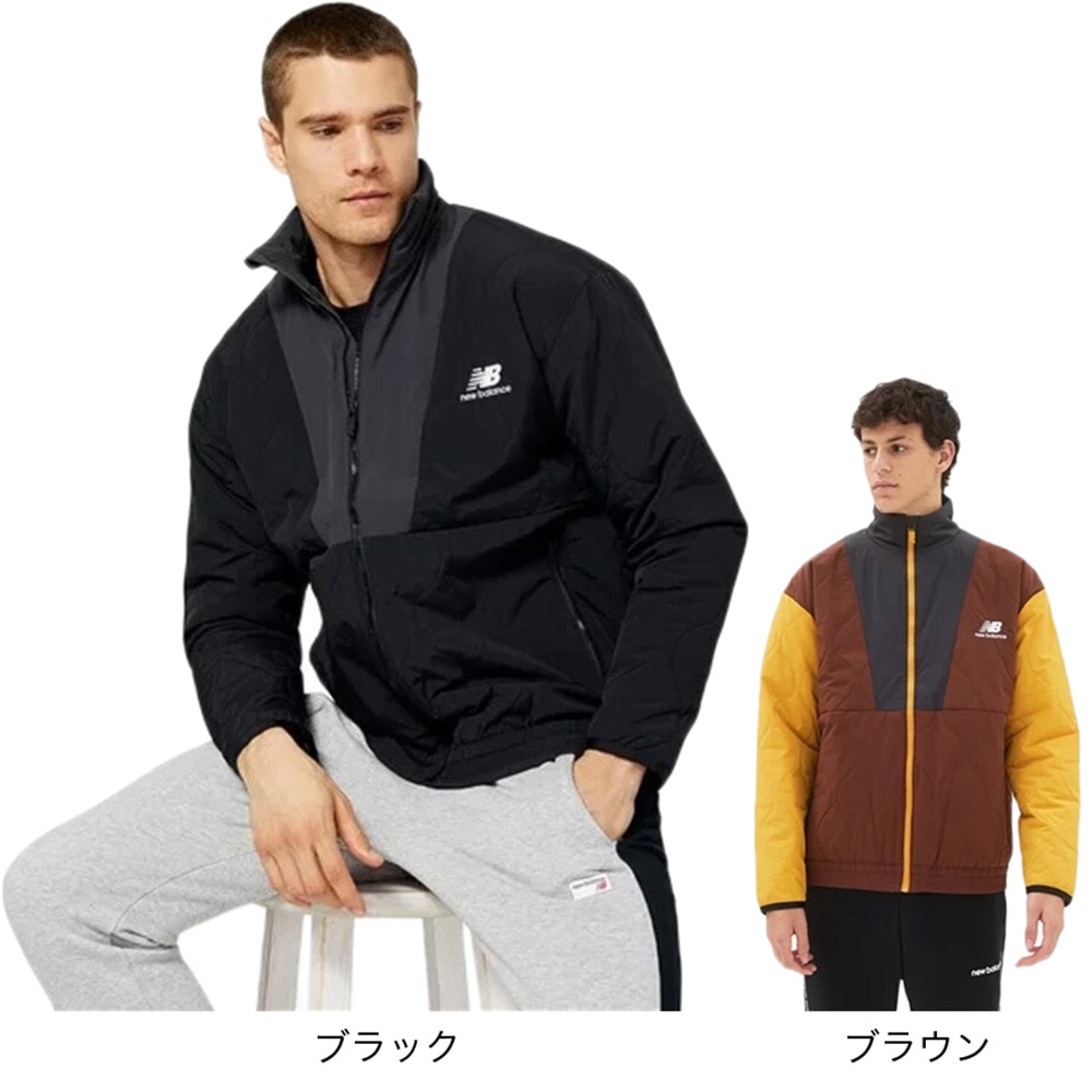ニューバランス（new balance）（メンズ）NB Athletics フルジップ キルティング アウターウエア MJ23501ROK