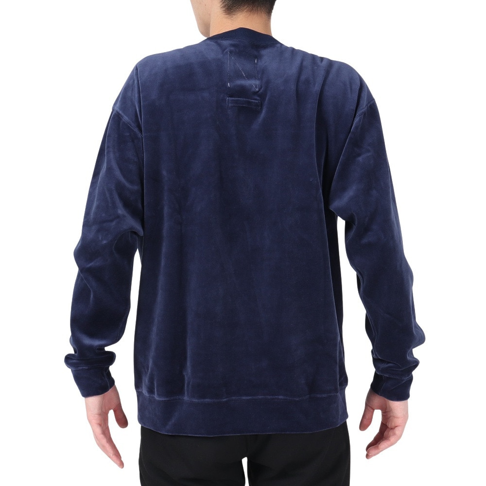 ニューバランス（new balance）（メンズ）トレーナー メンズ 900 ベロア クルーネックスウェット AMT25076PGM
