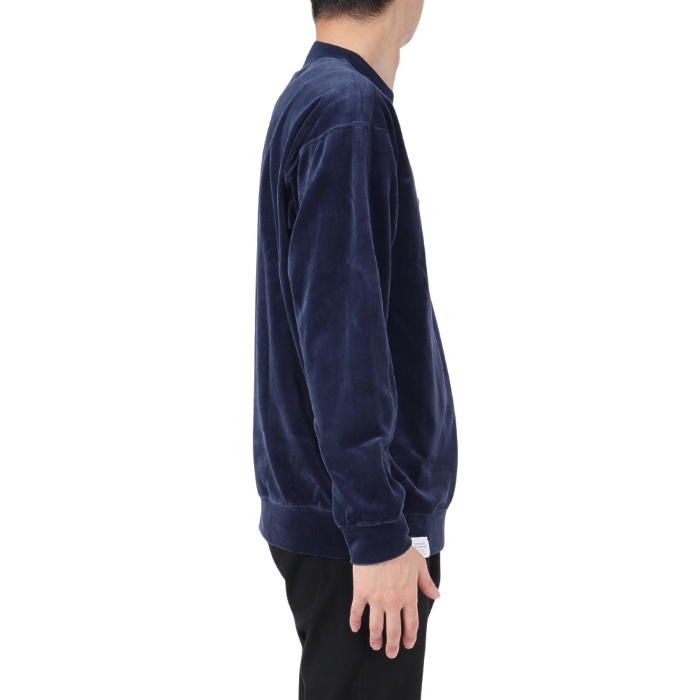 ニューバランス（new balance）（メンズ）トレーナー メンズ 900 ベロア クルーネックスウェット AMT25076PGM