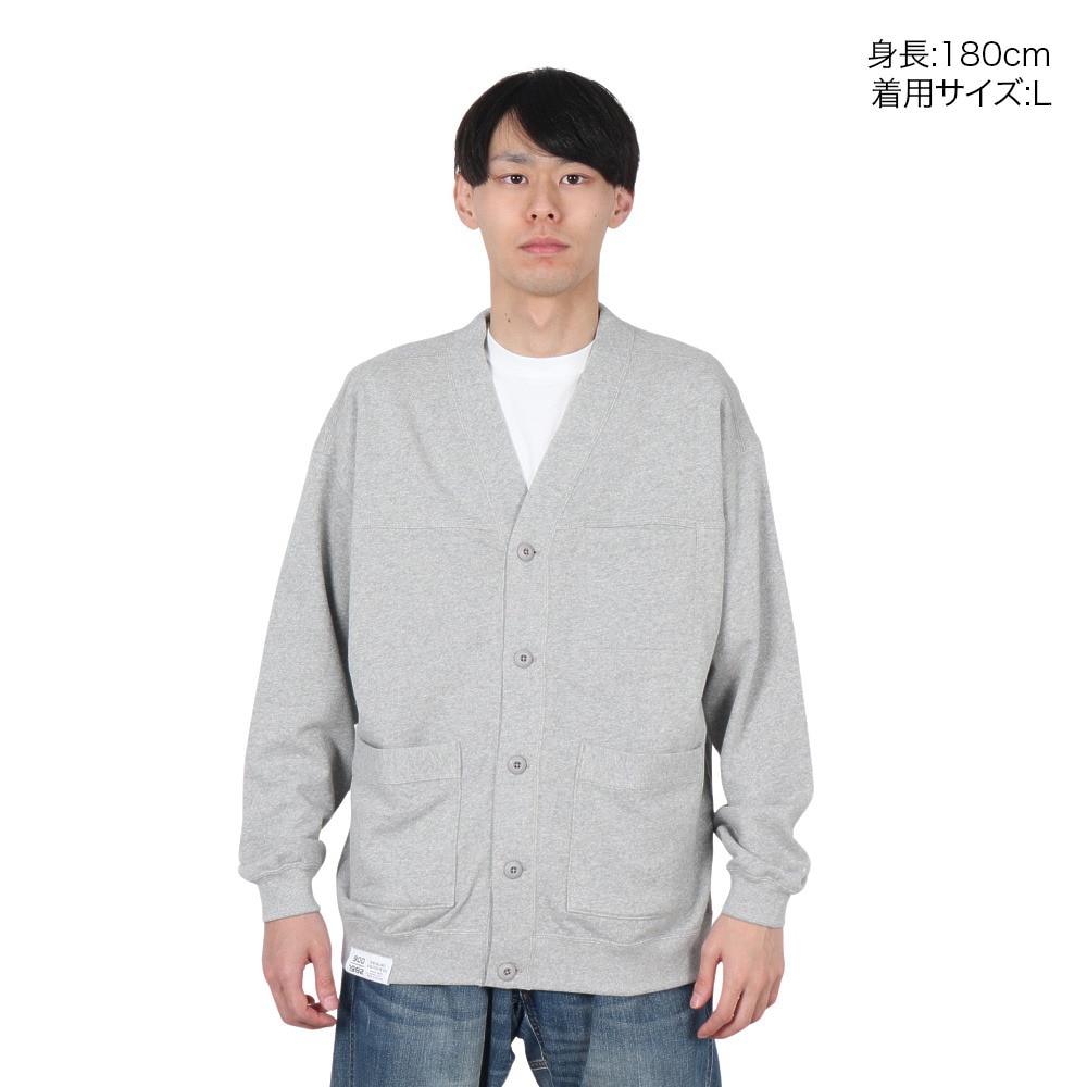 ニューバランス（new balance）（メンズ）900 フレンチテリー カーディガン AMJ35008HGR