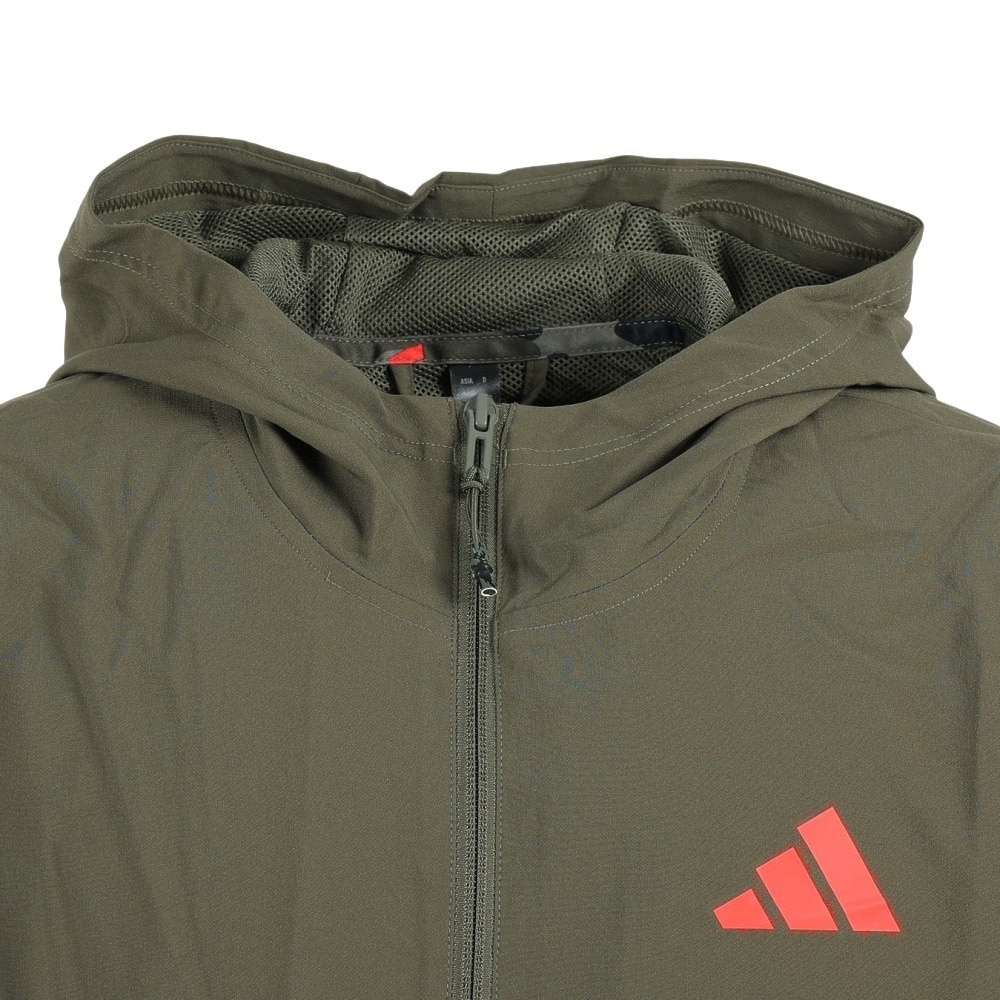 アディダス（adidas）（メンズ）トレイン エッセンシャルズ シーズナル トレーニング ライトジャケット MLI42-IB8145