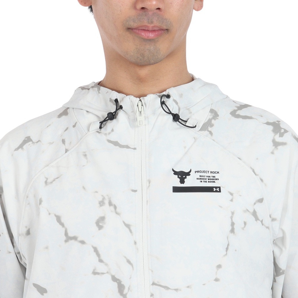 アンダーアーマー（UNDER ARMOUR）（メンズ）長袖シャツ メンズ プロジェクトロック Unstoppable Printed Jacket 1380112 114