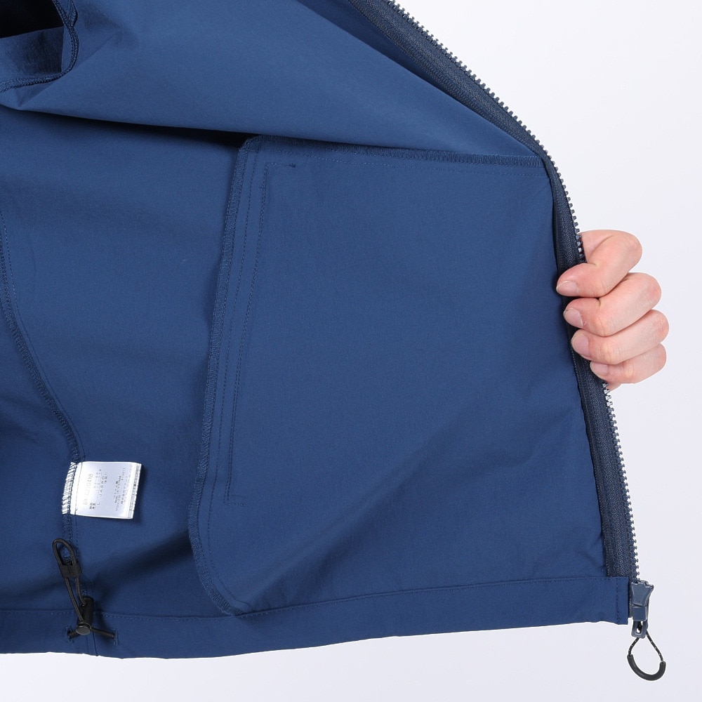 デサント（DESCENTE）（メンズ）ストレッチナイロンジップパーカー DX-C2704XB NV