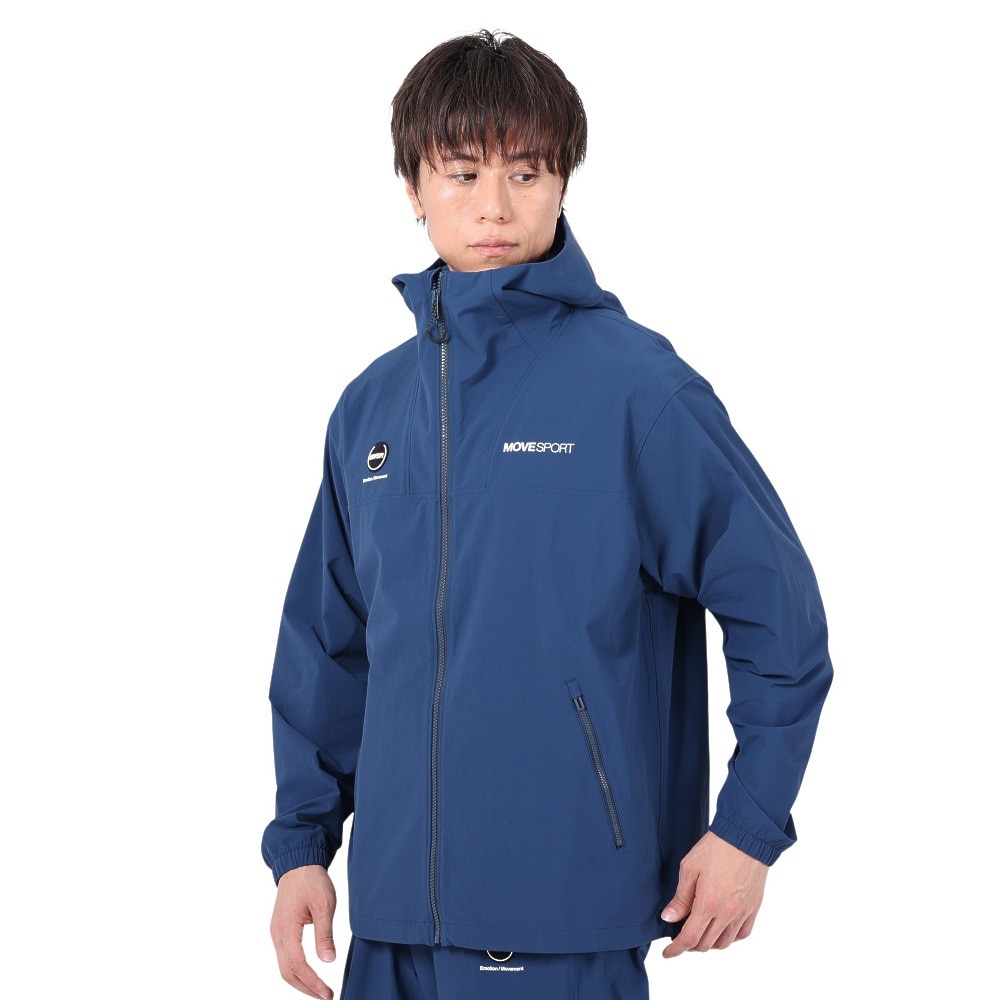 デサント（DESCENTE）（メンズ）ストレッチナイロンジップパーカー DX