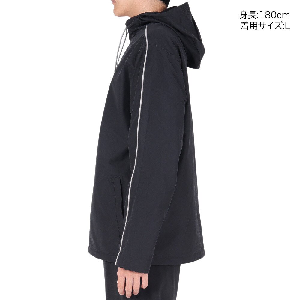 ニューバランス（new balance）（メンズ）トリコットウインドジャケット AMJ33505BK
