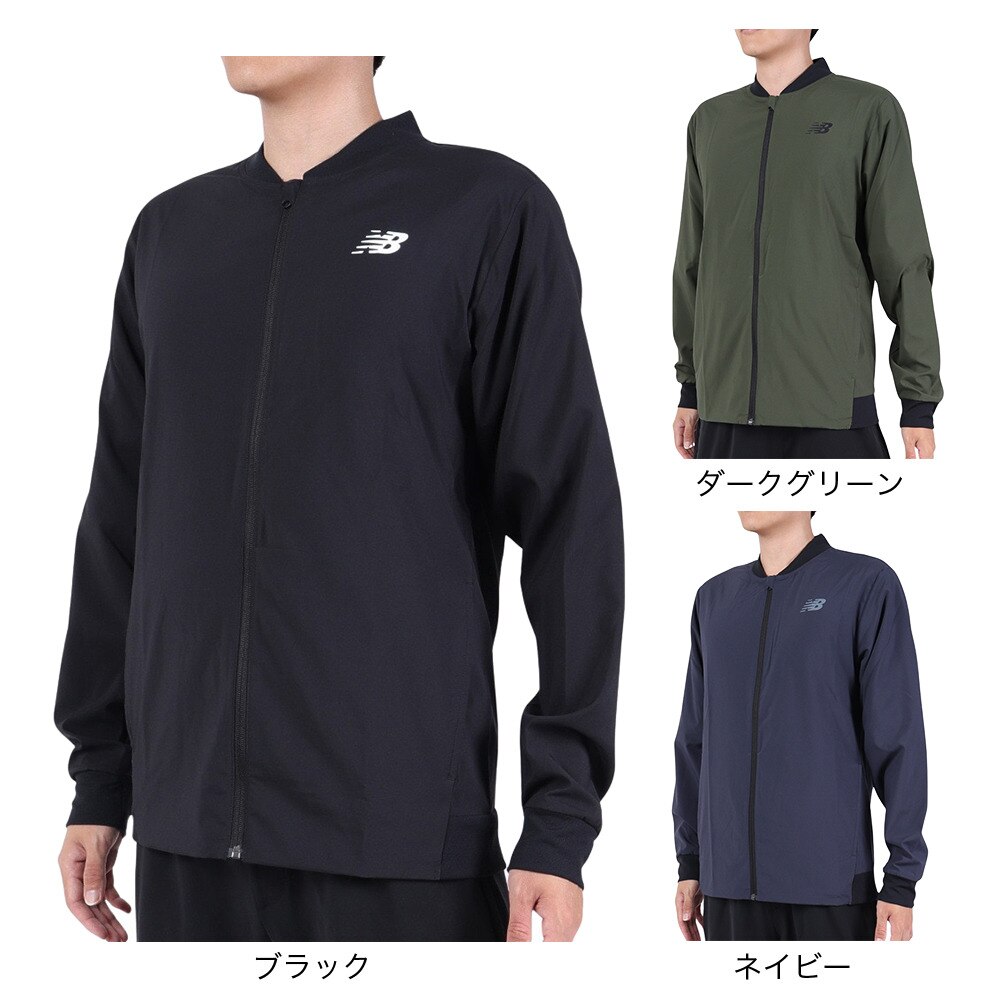 ニューバランス（new balance）（メンズ）Tenacity ストレッチボンバージャケット MJ31017ECL