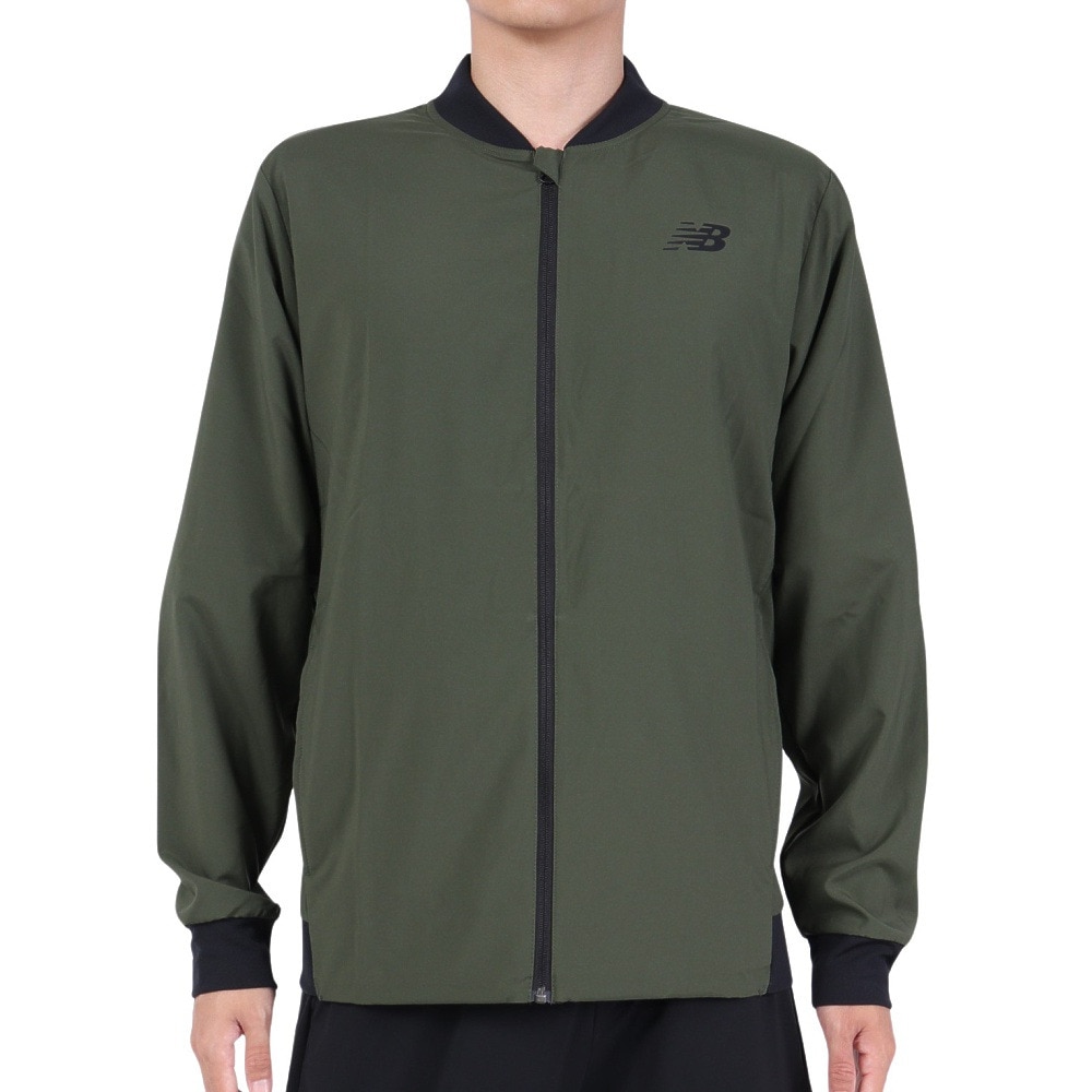 ニューバランス（new balance）（メンズ）ジャケット Tenacity ストレッチボンバージャケット MJ31017KOU