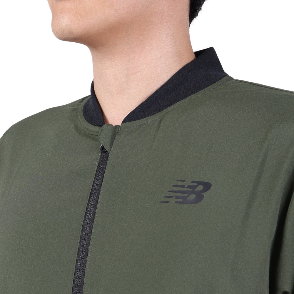 ニューバランス（new balance）（メンズ）ジャケット Tenacity ストレッチボンバージャケット MJ31017KOU