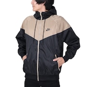 ナイキ（NIKE）（メンズ）NSW HE WR ウーブン フーディ ジャケット DA0002-015 ベージュ ブラック