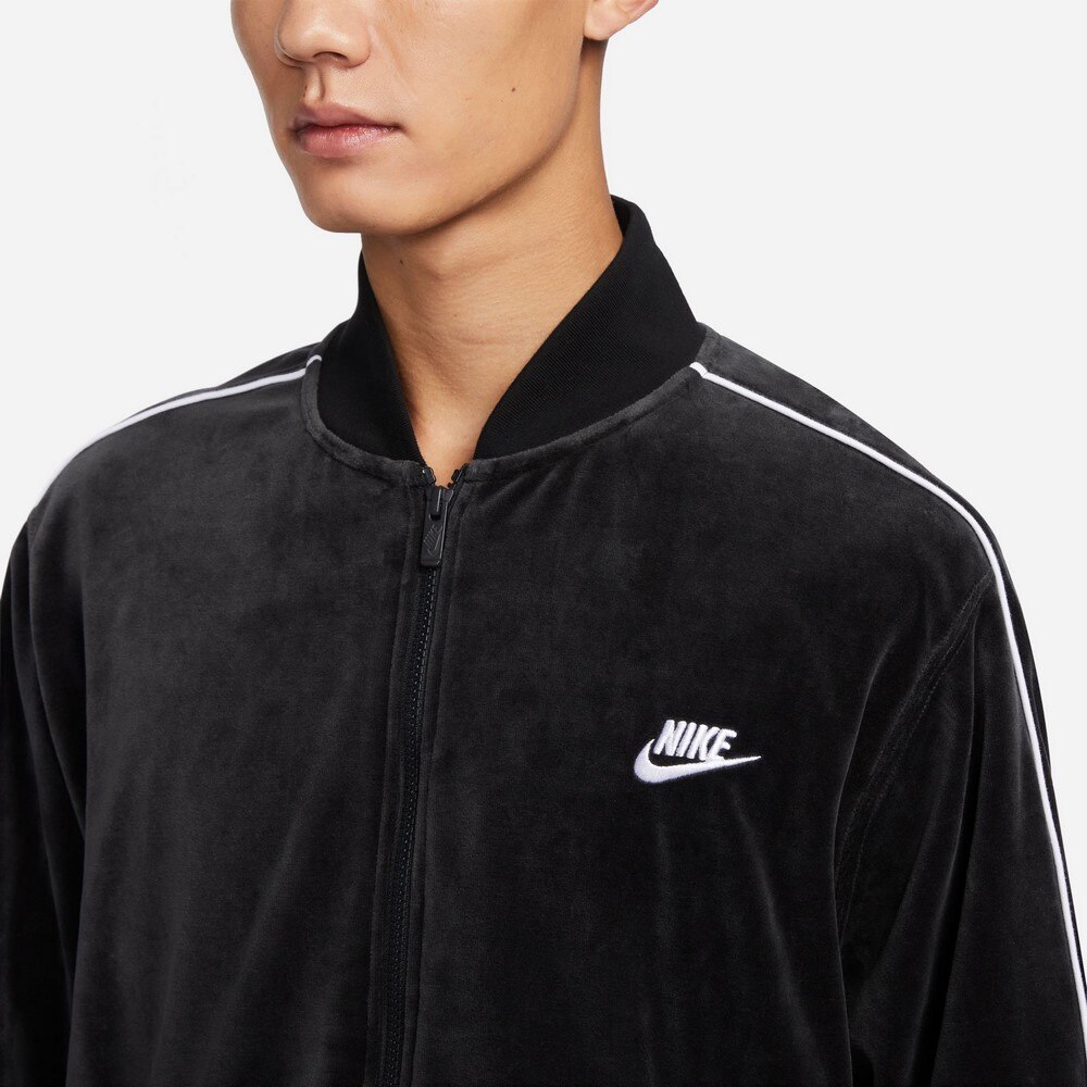ナイキ（NIKE）（メンズ）ジャケット ジャージ トラックジャケット スポーツウェア クラブ ベロアジャケット FB8232-010