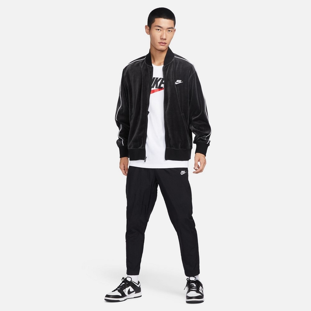 ナイキ（NIKE）（メンズ）ジャケット ジャージ トラックジャケット スポーツウェア クラブ ベロアジャケット FB8232-010