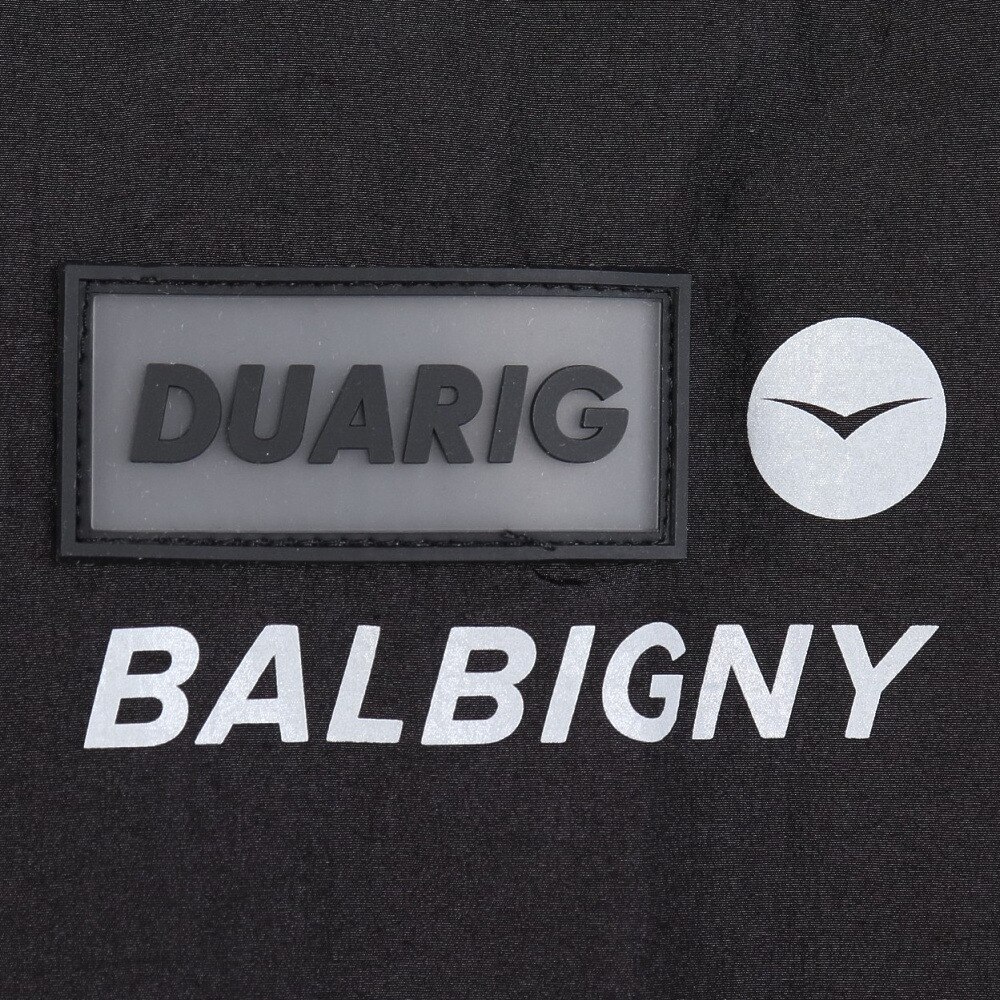 デュアリグ（DUARIG）（メンズ）ナイロンタスラン裏付き 半袖プルオーバー 4S0002-TRSW-860EG BLK