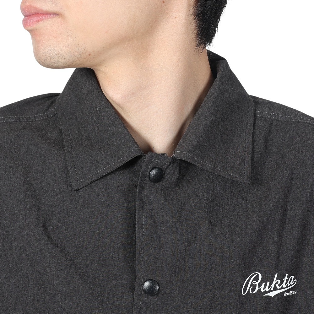 バクタ（BUKTA）（メンズ）レトロ コーチジャケット BU2345800:19:BLACK