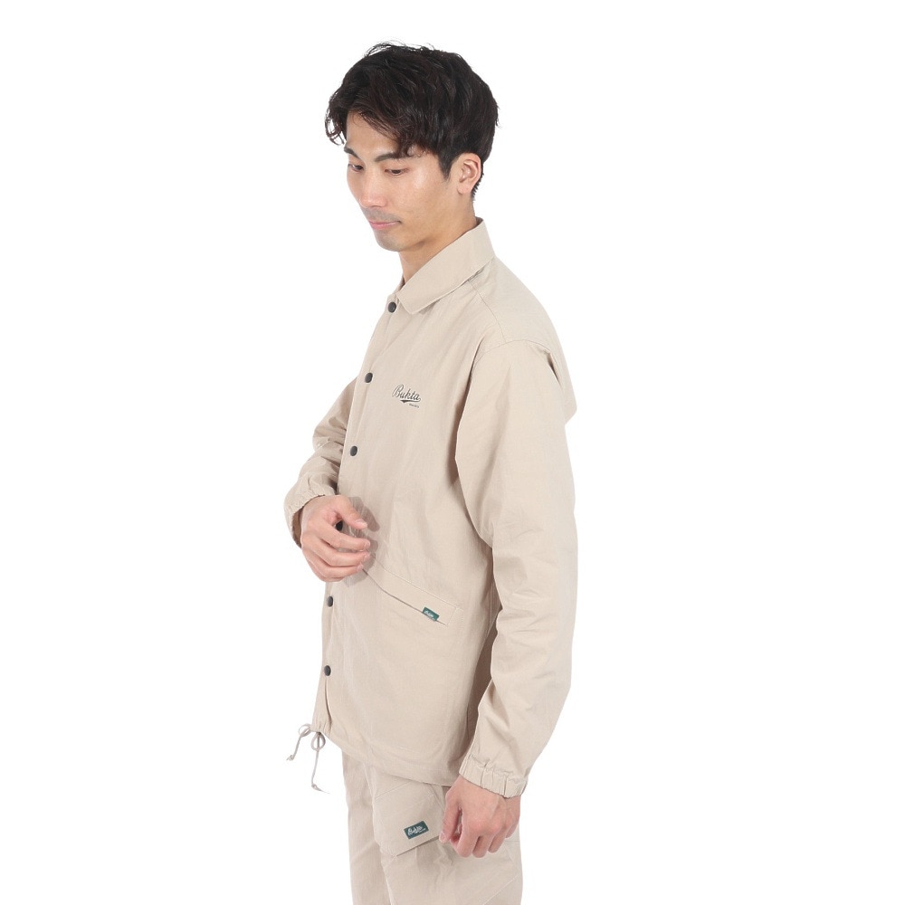バクタ（BUKTA）（メンズ）レトロコーチジャケット BU2345800 20 BEIGE