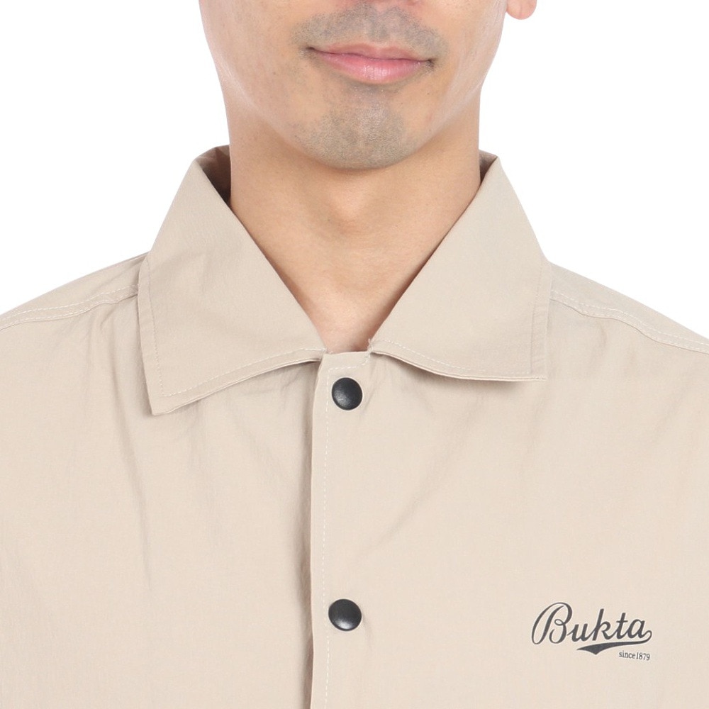 バクタ（BUKTA）（メンズ）レトロコーチジャケット BU2345800 20 BEIGE