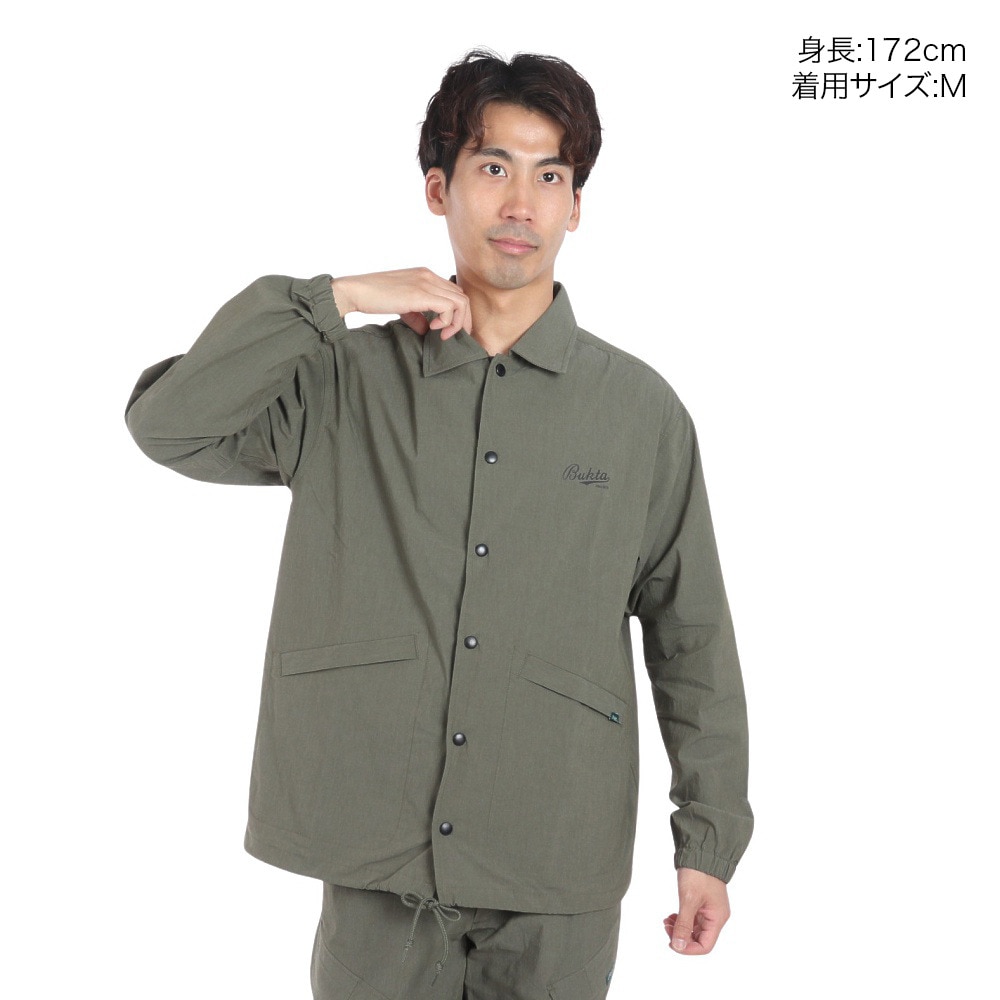 バクタ（BUKTA）（メンズ）レトロコーチジャケット BU2345800 69 KHAKI