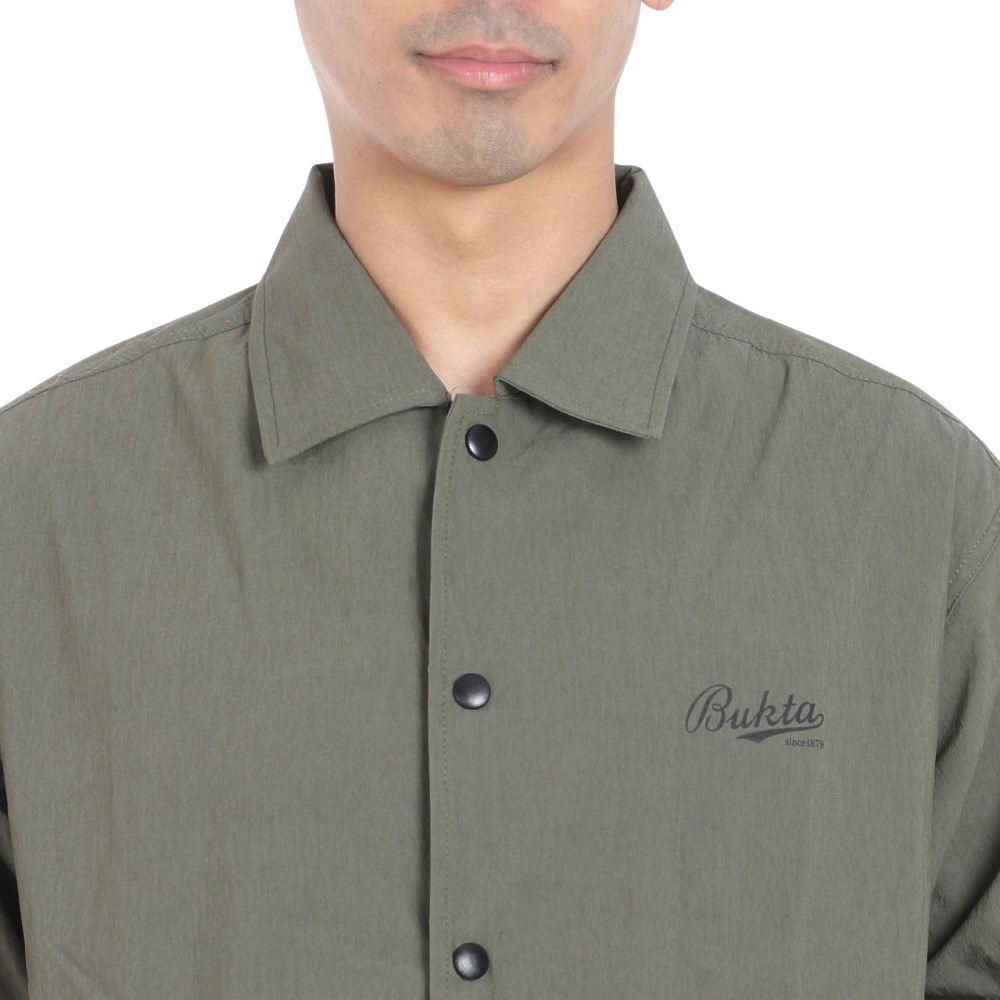 バクタ（BUKTA）（メンズ）レトロコーチジャケット BU2345800 69 KHAKI