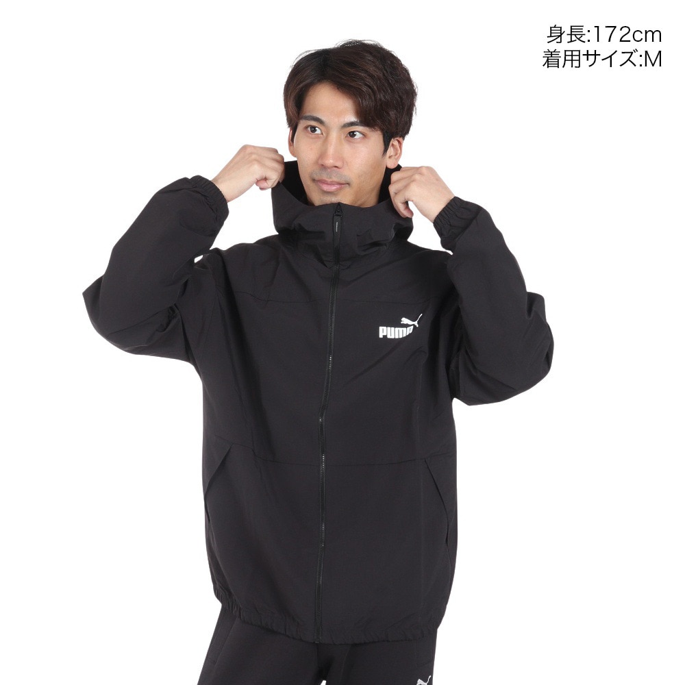 PUMA ピステ・ウィンドブレーカー Lサイズ 黒/グレー/赤 PUMA ピステ・ウィンドブレーカー Lサイズ 黒/グレー/赤 【公式通販】