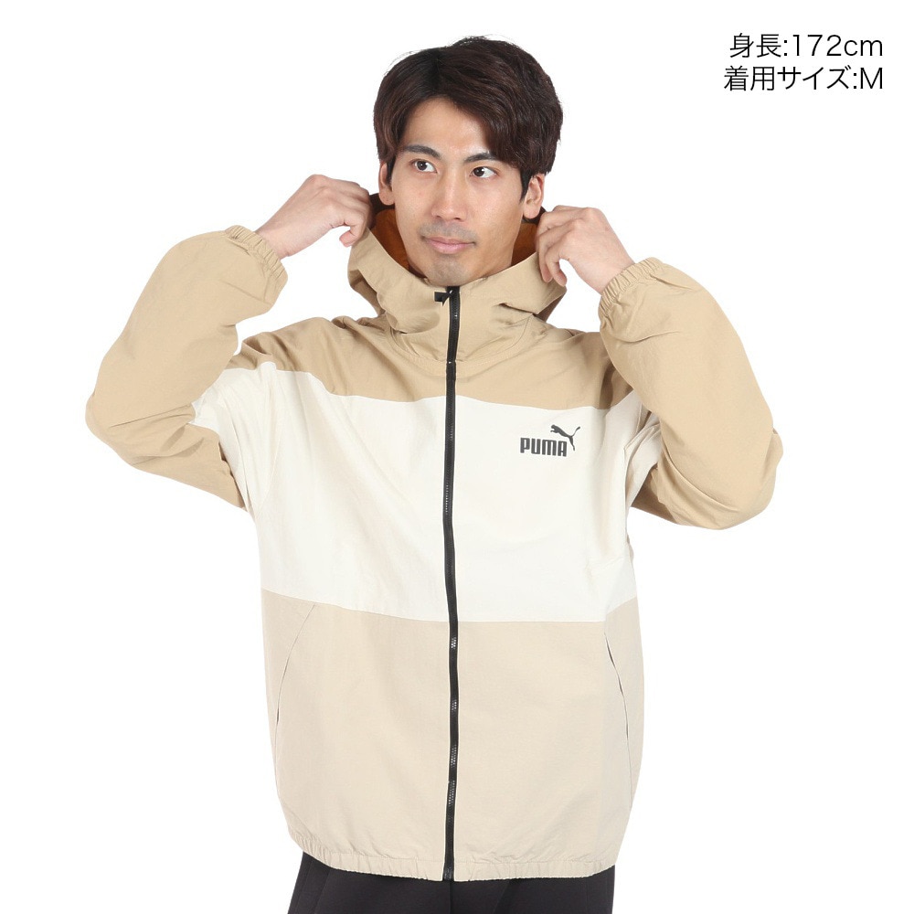 プーマ（PUMA）（メンズ）ジャケット フーデッド ウィンドブレーカー ジャケット 678330 83 CML