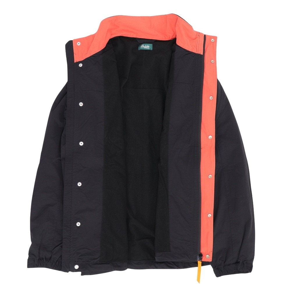 バクタ（BUKTA）（メンズ）切替 スタンドネック ジャケット BU2415801:19:BLACK