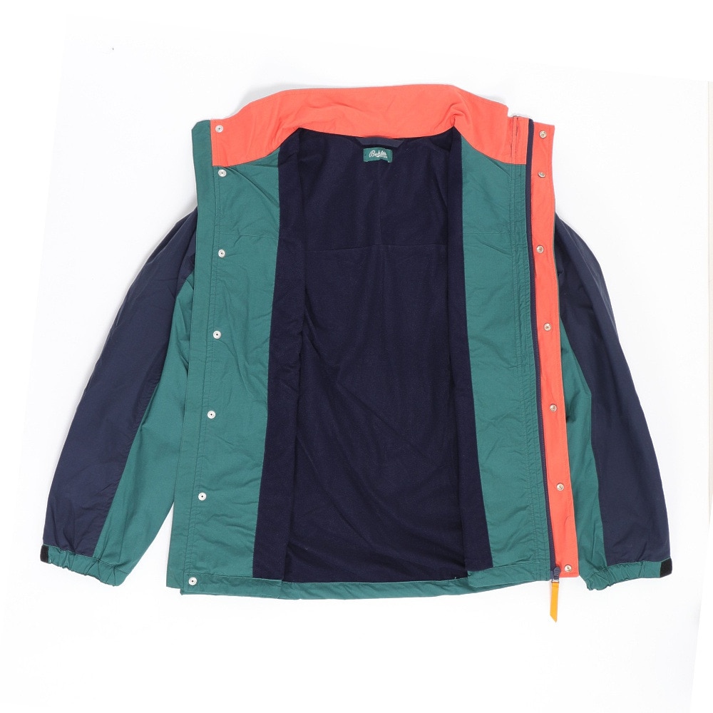 バクタ（BUKTA）（メンズ）切替 スタンドネック ジャケット BU2415801:65:GREEN