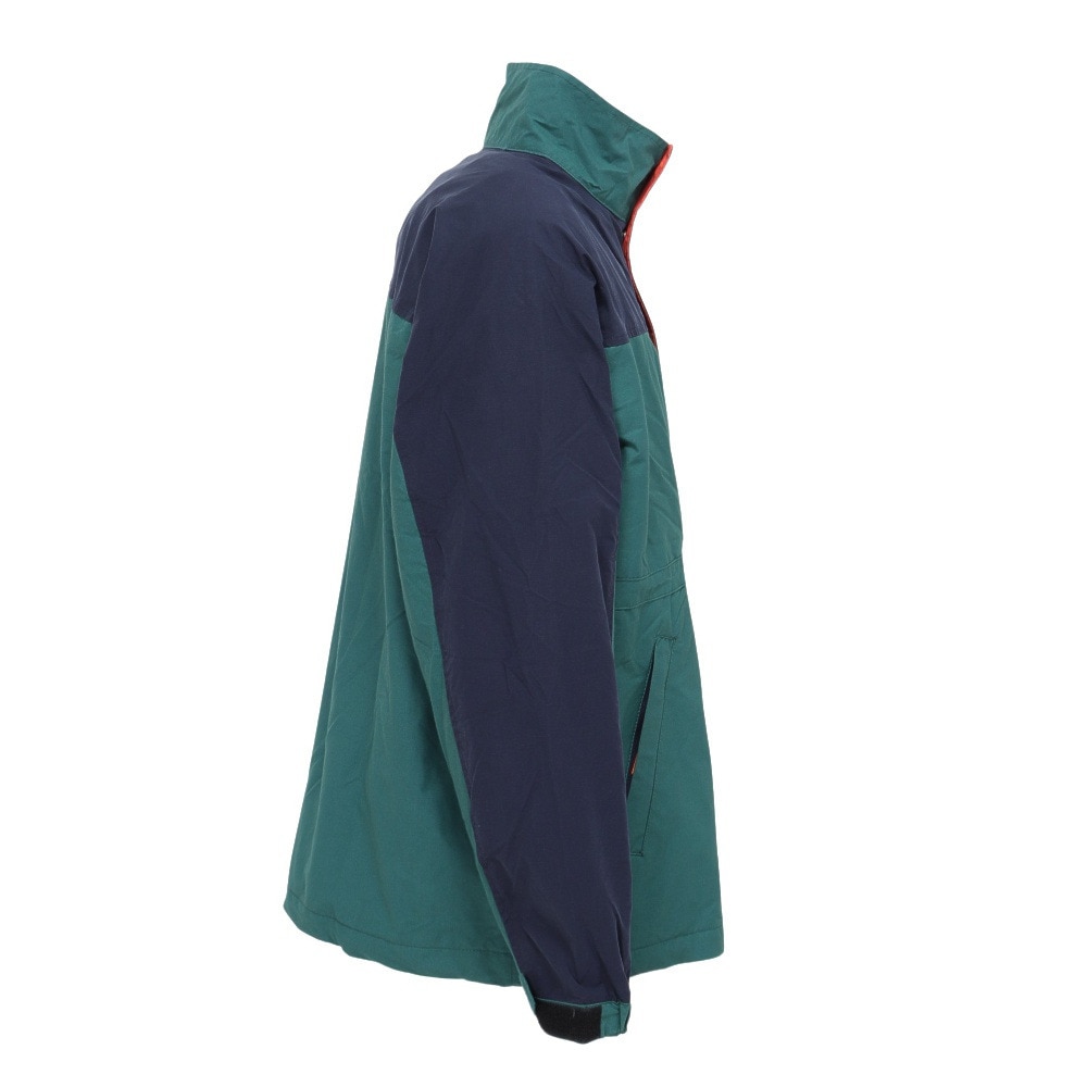 バクタ（BUKTA）（メンズ）切替 スタンドネック ジャケット BU2415801:65:GREEN