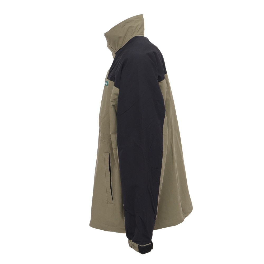バクタ（BUKTA）（メンズ）切替 スタンドネック ジャケット BU2415801:69:KHAKI