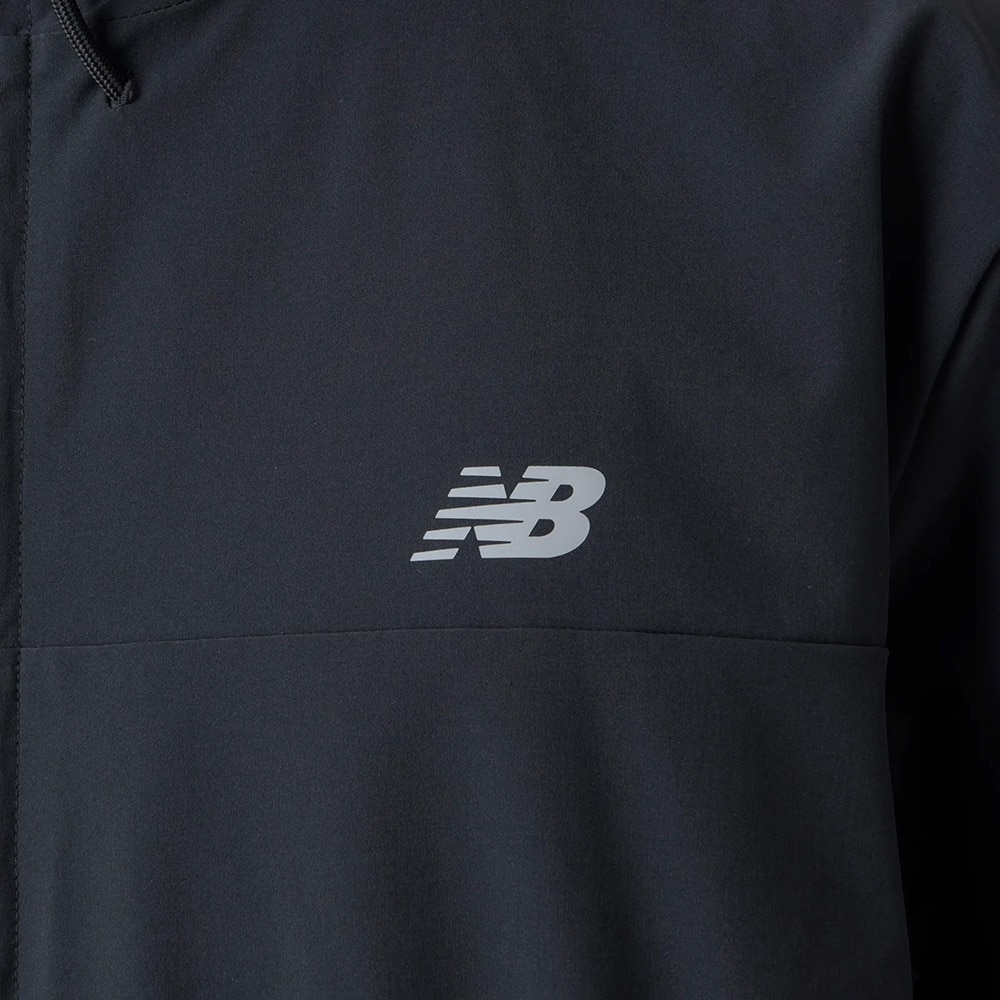ニューバランス（new balance）（メンズ）ストレッチ ウーブン フルジップ ジャケット MJ41018BK